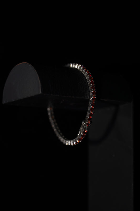Blood Eclipse Tennis Bracelet