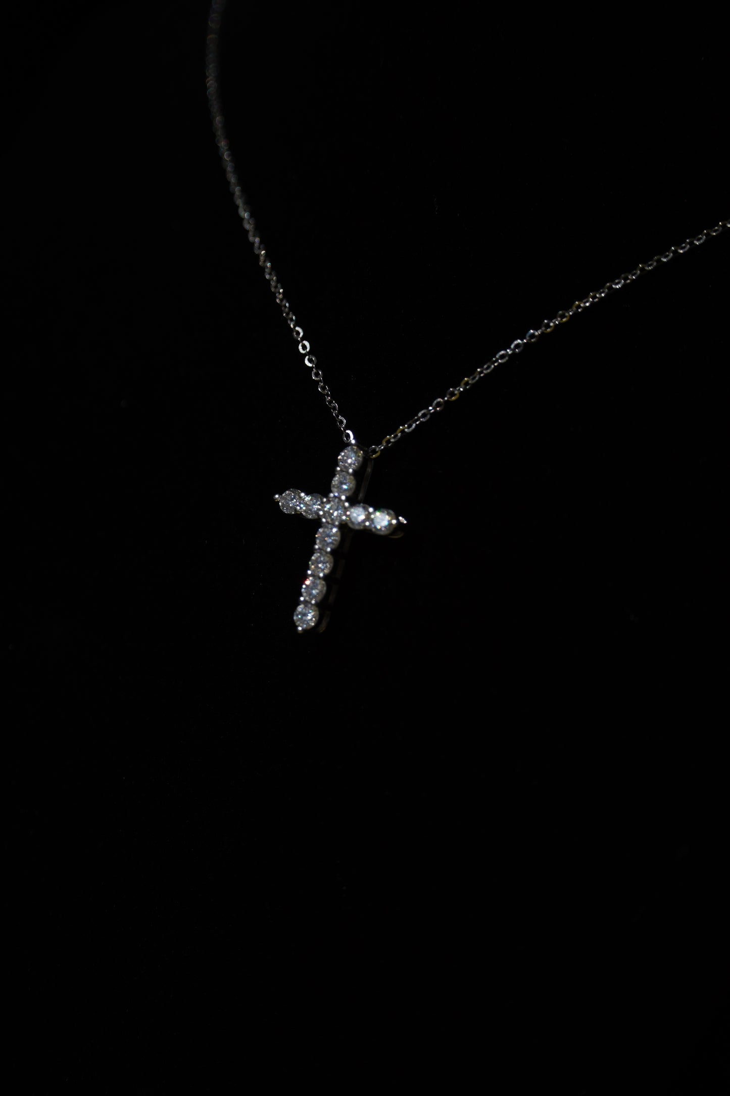 Omen Cross Pendant Necklace