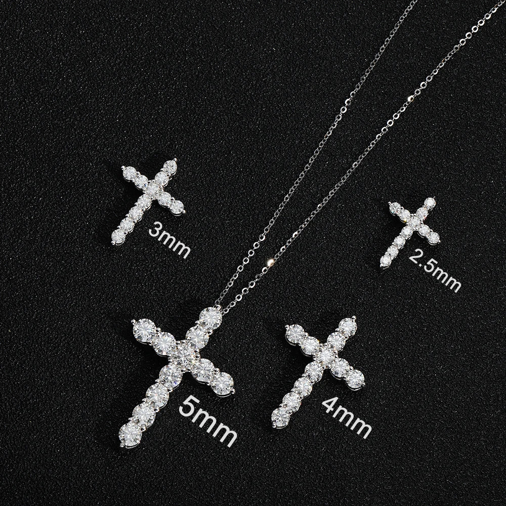 Omen Cross Pendant Necklace