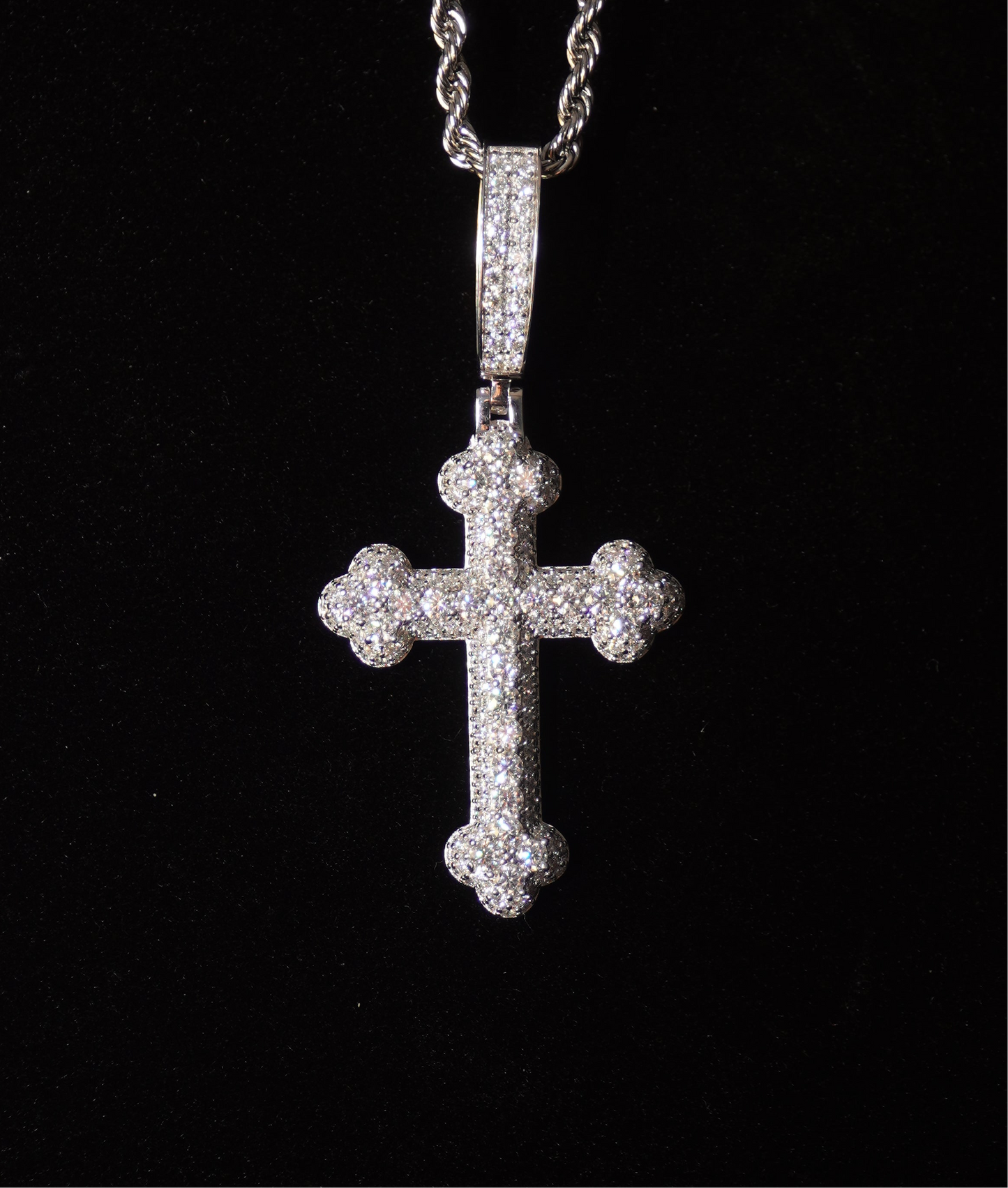 Galaxy Cross Pendant Necklace