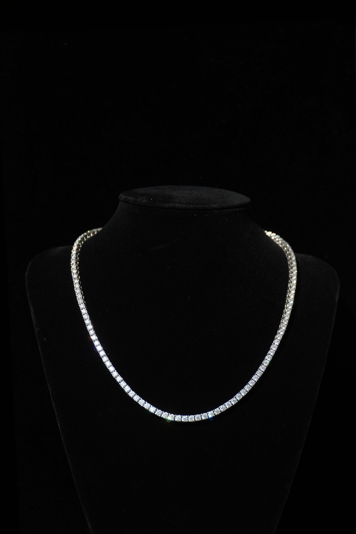 Eclipse Tennis Necklace