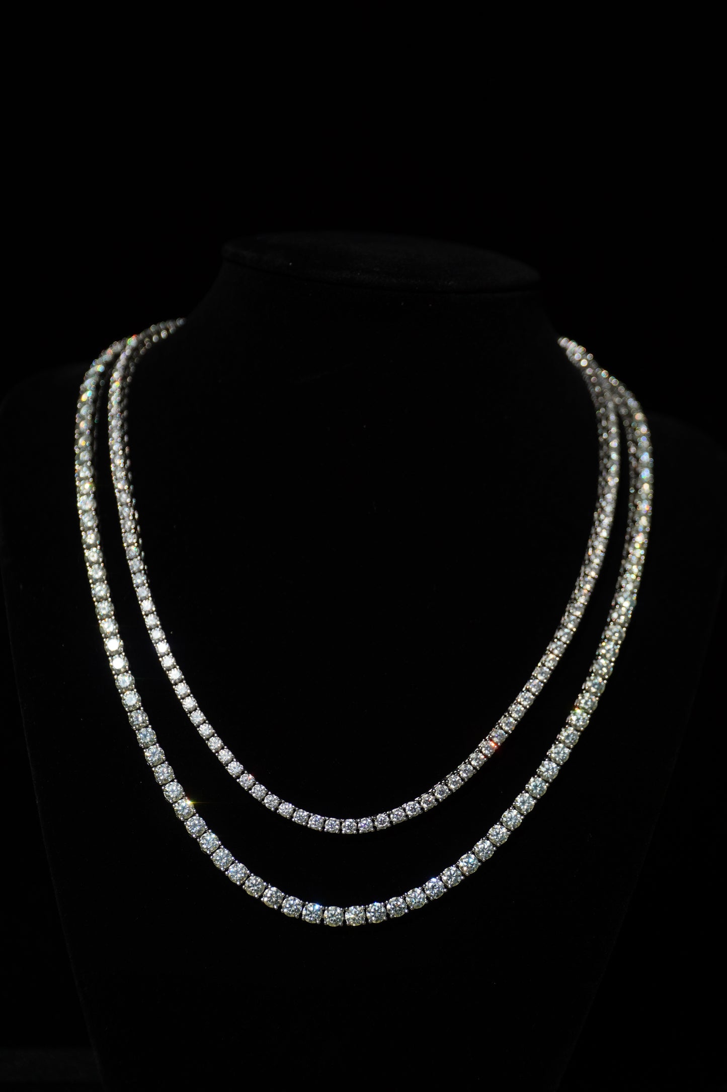 Eclipse Tennis Necklace