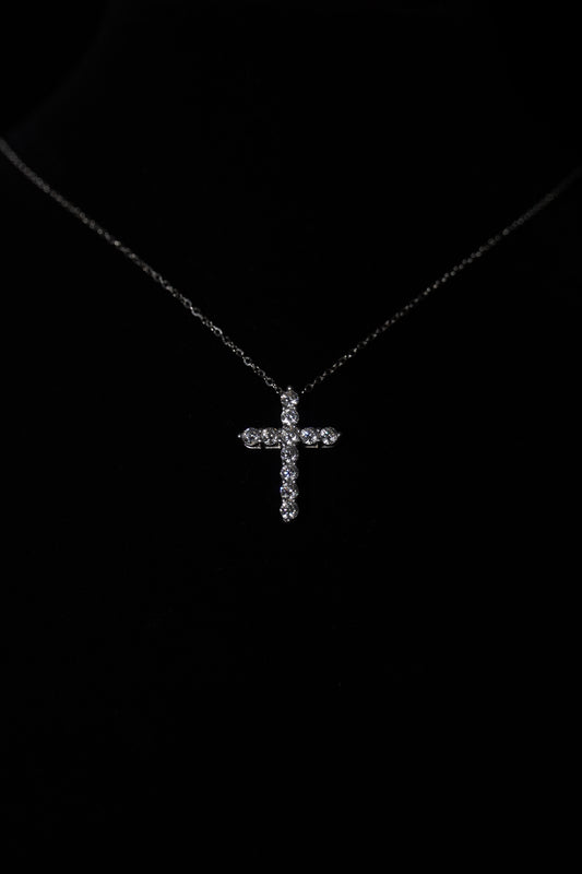Omen Cross Pendant Necklace
