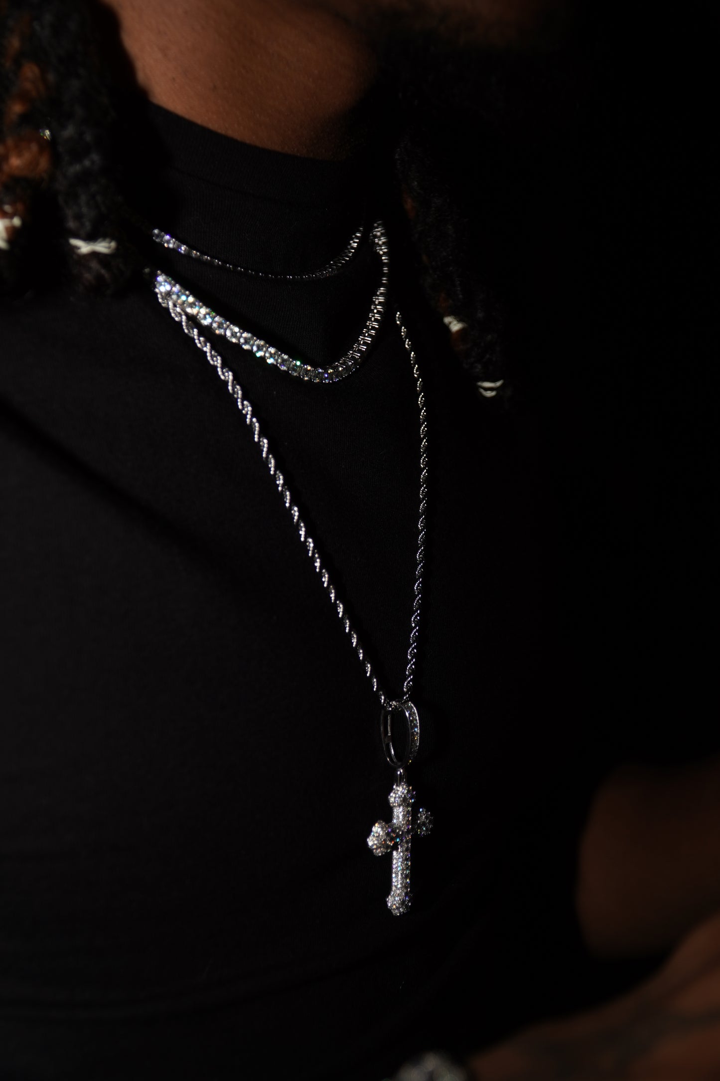 Eclipse Tennis Necklace