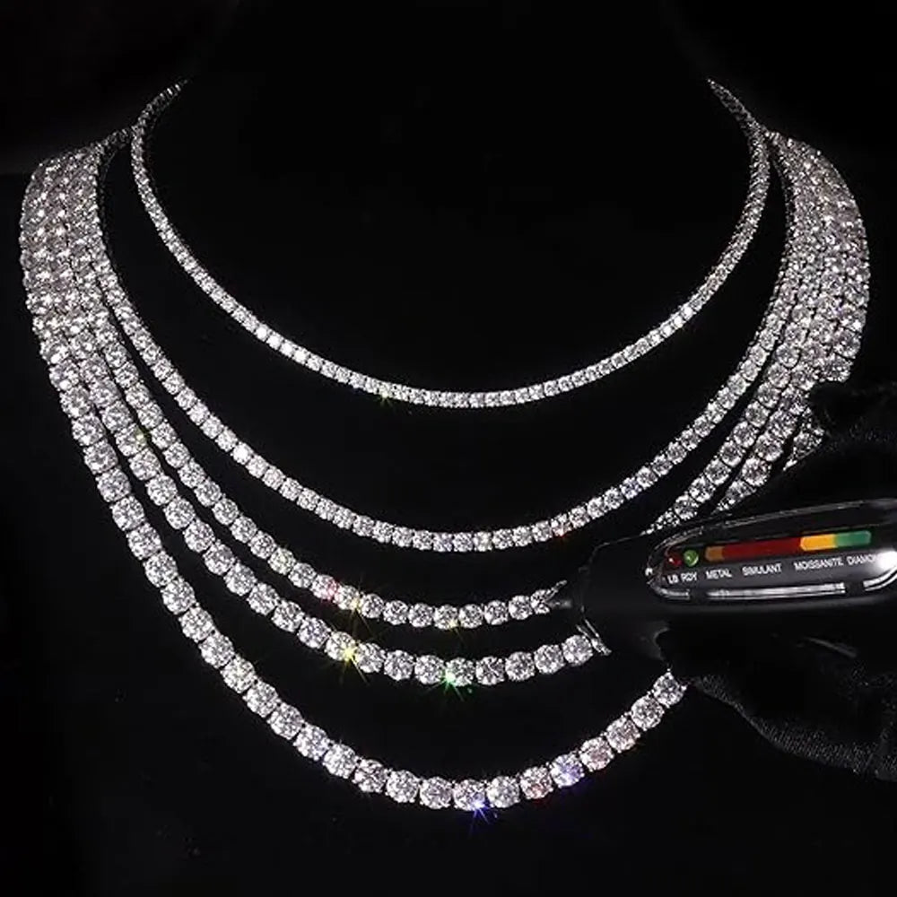Eclipse Tennis Necklace